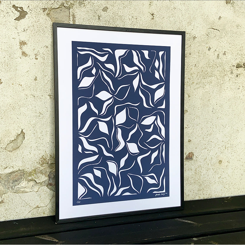 Shapes of blue